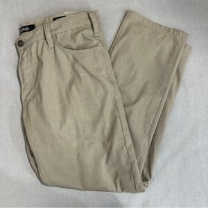 34 Heritage Courage Mid-Rise Straight pants, tan, 38/27.5, fall, office